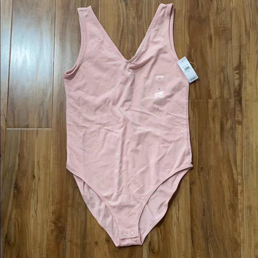 Pink Tank Bodysuit